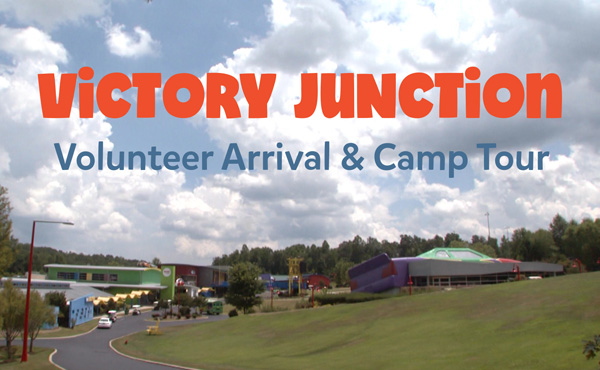 Volunteer Arrival and Camp Tour