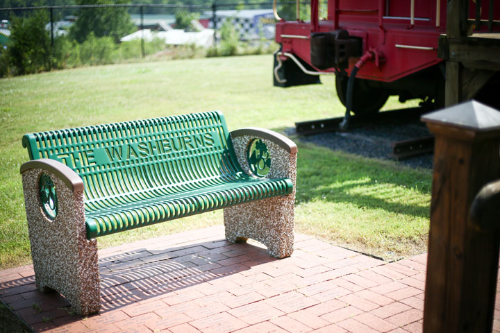 Custom bench and dedicated brick pad