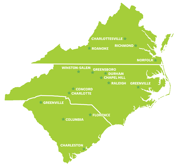 OUTREACH Partner Map